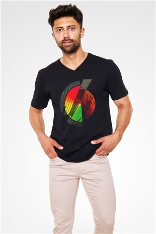 Coheed and Cambria Siyah Unisex V Yaka Tişört T-Shirt
