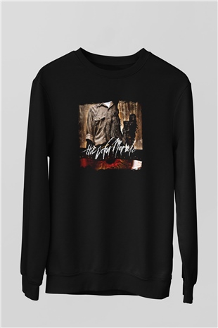Color Morale Baskılı Unisex Siyah Sweatshirt