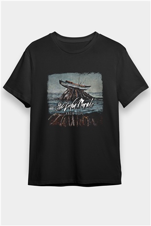 Color Morale Baskılı Unisex Siyah Tişört