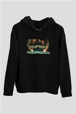 Color of Money Siyah Unisex Hoodie