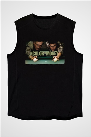 Color of Money Siyah Unisex  Kolsuz Tişört