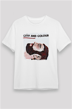 Color of Violence Baskılı Unisex Beyaz Tişört