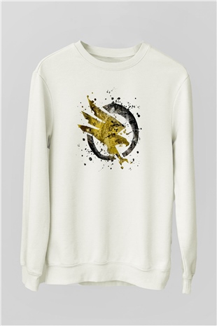 Command and Conquer Beyaz Unisex Sweatshirt
