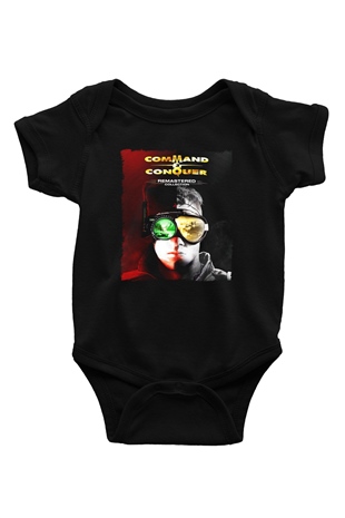 Command and Conquer Siyah Bebek Body - Zıbın