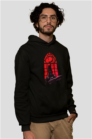 Command and Conquer Siyah Unisex Hoodie