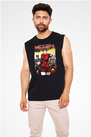 Command and Conquer Siyah Unisex Kolsuz Tişört