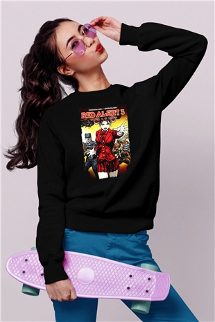Command and Conquer Siyah Unisex Sweatshirt