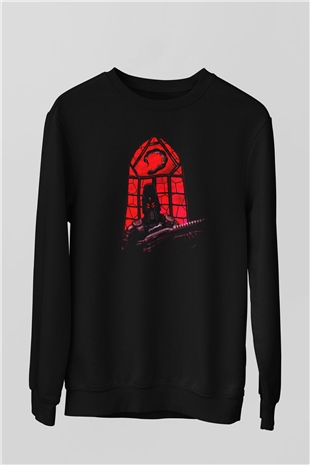 Command and Conquer Siyah Unisex Sweatshirt