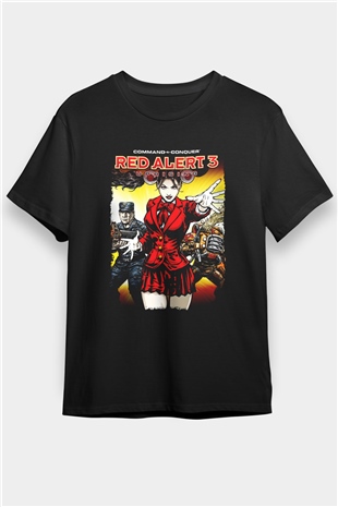 Command and Conquer Siyah Unisex Tişört T-Shirt