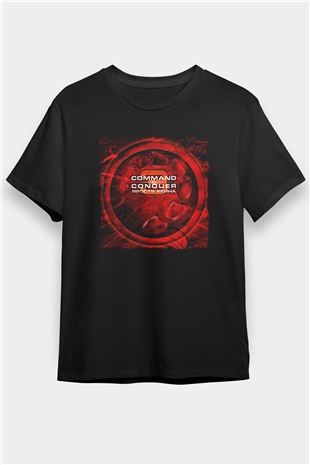 Command and Conquer Siyah Unisex Tişört T-Shirt