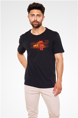 Command and Conquer Siyah Unisex Tişört T-Shirt