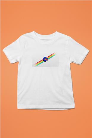 Commodore 64 Baskılı Beyaz Unisex Beyaz Çocuk Tişört - Tshirt