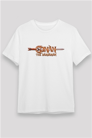 Conan the Barbarian Beyaz Unisex Tişört T-Shirt