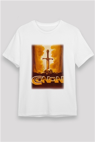 Conan the Barbarian Beyaz Unisex Tişört T-Shirt