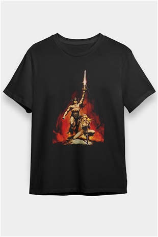 Conan the Barbarian Siyah Unisex Tişört T-Shirt
