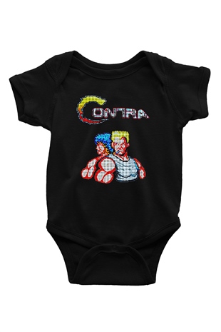 Contra Siyah Bebek Body - Zıbın