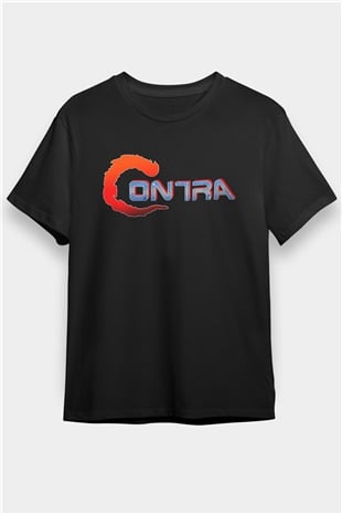 Contra Siyah Unisex Tişört T-Shirt