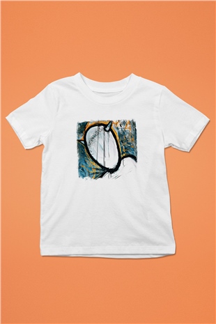 Converge Baskılı Unisex Beyaz Çocuk Tişört