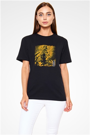 Converge Baskılı Unisex Siyah Tişört
