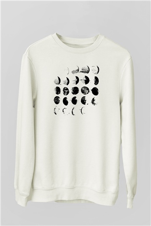 Converge Beyaz Unisex Sweatshirt