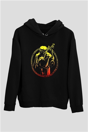 Coroner Siyah Unisex Hoodie