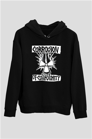 Corrosion of Conformity Siyah Unisex Hoodie