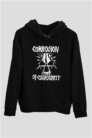 Corrosion of Conformity Siyah Unisex Hoodie