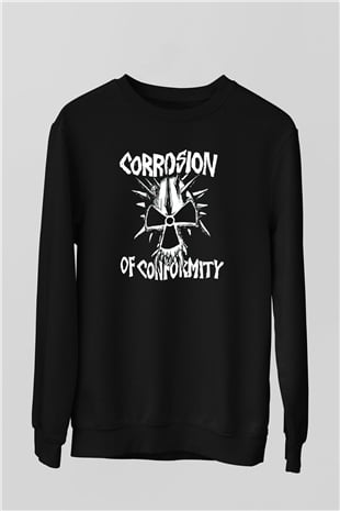 Corrosion of Conformity Siyah Unisex Sweatshirt