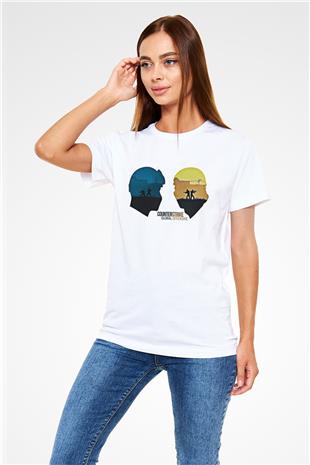 Counter Strike Baskılı Unisex Beyaz Tişört - Tshirt