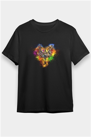 Counter Strike Baskılı Unisex Siyah Tişört - Tshirt