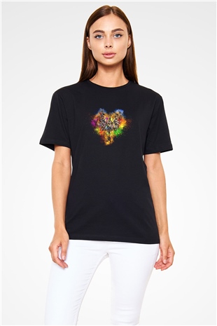 Counter Strike Baskılı Unisex Siyah Tişört - Tshirt