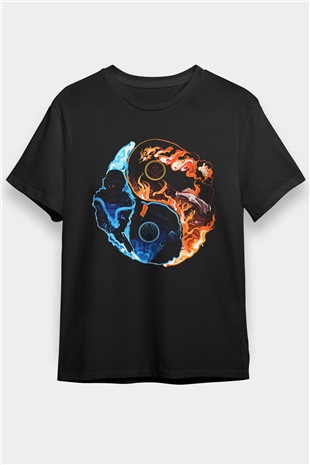 Counter Strike Baskılı Unisex Siyah Tişört - Tshirt