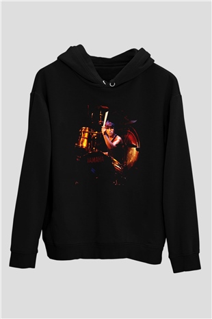 Cozy Powell Siyah Unisex Hoodie