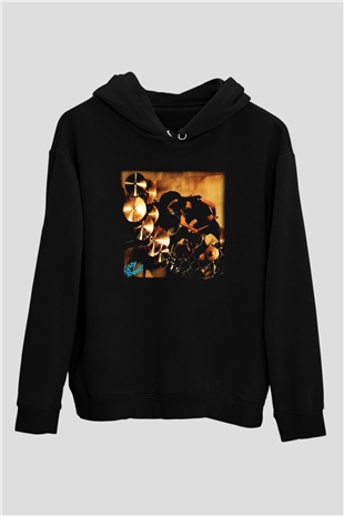 Cozy Powell Siyah Unisex Hoodie