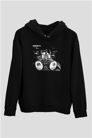 Cozy Powell Siyah Unisex Hoodie