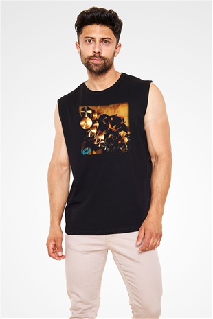 Cozy Powell Siyah Unisex Kolsuz Tişört