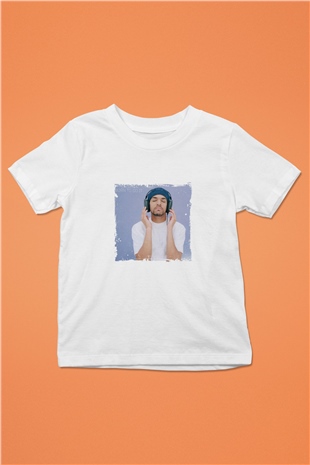 Craig David Baskılı Unisex Beyaz Çocuk Tişört