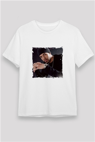 Craig David Baskılı Unisex Beyaz Tişört