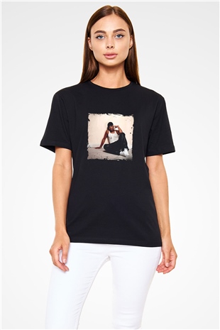 Craig David Baskılı Unisex Siyah Tişört