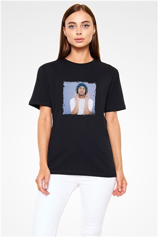 Craig David Baskılı Unisex Siyah Tişört