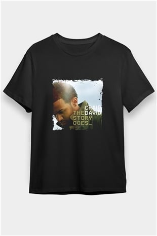 Craig David Baskılı Unisex Siyah Tişört