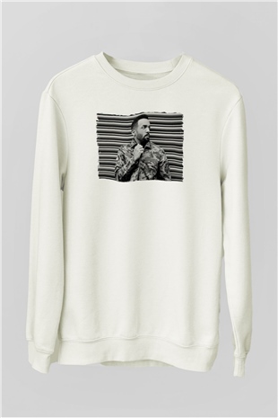 Craig David Beyaz Unisex Sweatshirt