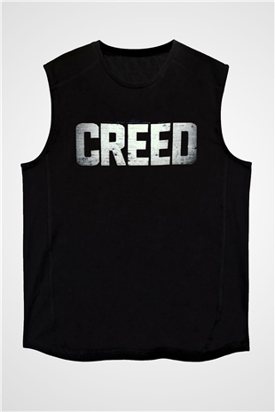Creed Siyah Unisex Kolsuz Tişört