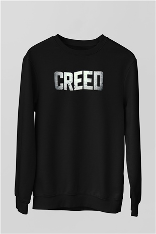 Creed Siyah Unisex Sweatshirt