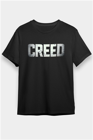 Creed Siyah Unisex Tişört T-Shirt