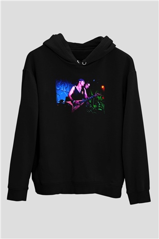 Crimson Glory Siyah Unisex Hoodie