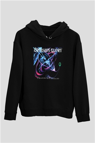 Crimson Glory Siyah Unisex Hoodie