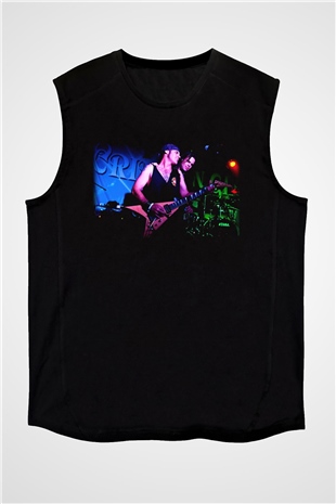 Crimson Glory Siyah Unisex Kolsuz Tişört