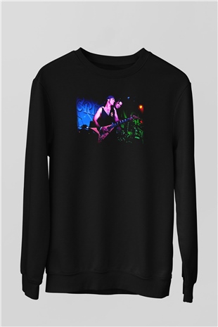 Crimson Glory Siyah Unisex Sweatshirt