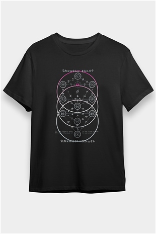 Crimson Glory Siyah Unisex Tişört T-Shirt - TişörtFabrikası